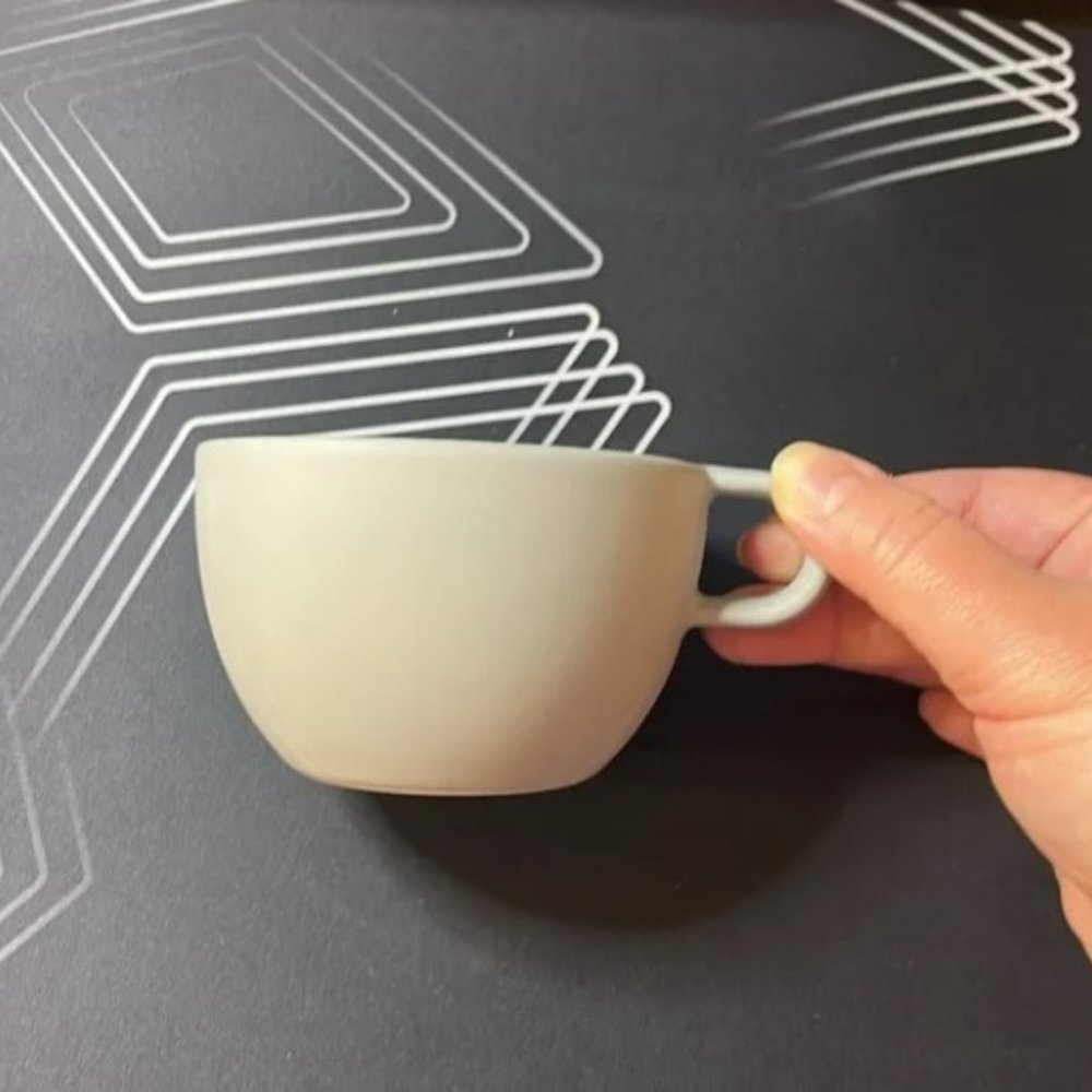 NWT Set of 2 Nespresso Barista Cappuccino Coffee Medium Cups - Picture 2 of 4